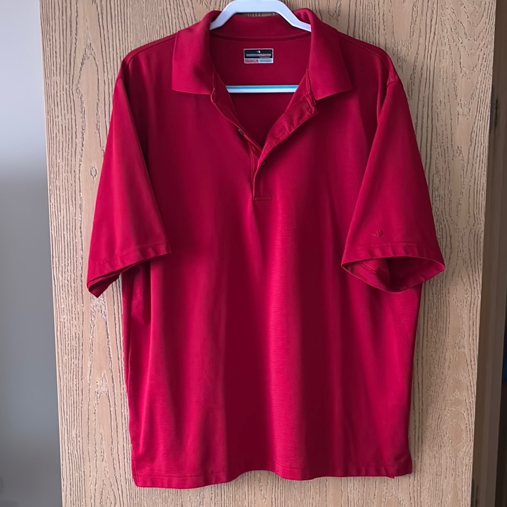 Men's Red Polo Shirt